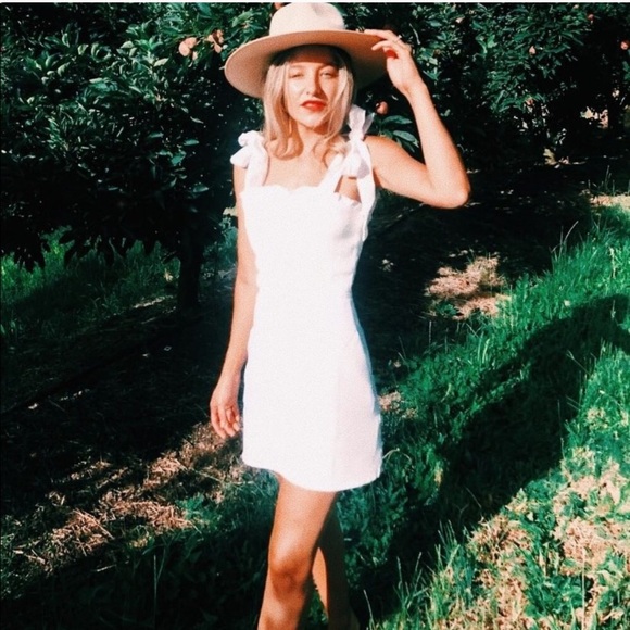 Verge Girl State of Mind White Mini Dress - Picture 2 of 8